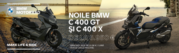 Noile BMW C 400 GT si 400 X